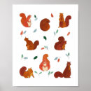 Recherche de animal chambre enfant posters Animaux de la forêt