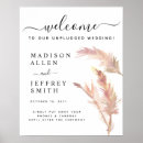 Search for unplugged wedding signs Welcome