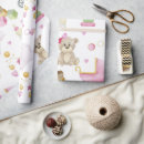 Recherche de couleur rose papier cadeau Baby shower