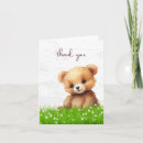 Search for bear cubs cards Watercolor