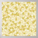 Recherche de motif fleurs posters Beige