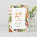 Search for tropical floral bridal shower invitations Beach