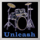Recherche de musique rock posters Tambours