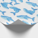 Search for whales wrapping paper Ocean