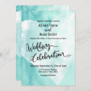 Search for teal and white wedding invitations Couple
