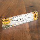 Search for sunflower name plates Professional