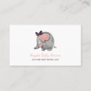 Search for nursery business cards Babysitter