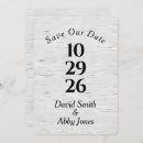 Search for birch tree save the dates White
