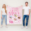 Search for 21st birthday blankets Girly