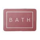 Search for rose bath mats Girly