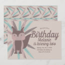 Search for tribal birthday invitations Animals