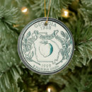 Search for state of georgia ornaments Peach