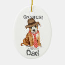 Search for staffordshire bull terrier ornaments staffie
