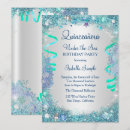 Search for under the sea quinceanera invitations Ocean