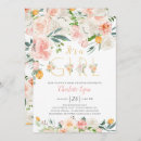 Search for blush pink gold baby shower invitations Modern
