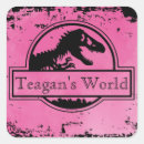 Recherche de jurassique autocollants Anniversaire