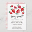 Search for strawberry baby girl shower invitations Farmers market