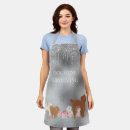 Search for silver aprons Glitter