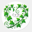 Search for vine wedding stickers Rustic