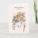 Search for dreamcatcher birthday cards Feathers