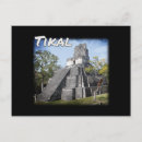 Recherche de temple maya cartes postales Tikal