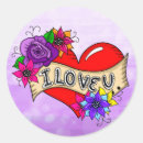 Search for heart tattoo stickers Roses