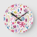 Recherche de peinture de fleur horloges Pour tous