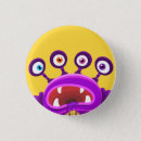 Search for monster cartoon buttons monsters