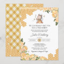 Recherche de yellow baby shower invitations Neutre genre