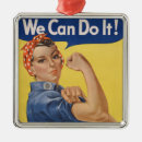 Search for rosie the riveter ornaments Feminism