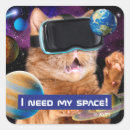 Search for cats in space stickers Pet