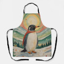 Search for winter season aprons Snowflakes