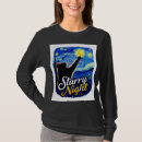 Search for starry night cat tshirts Van gogh inspired