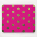 Search for polka dot mousepads Gold