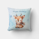 Search for blue and white christmas pillows Whimsical