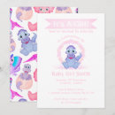 Recherche de dinosaur baby shower fille invitations C'est une fille