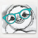 Search for cute sloth mousepads Nap