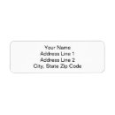 Search for black and white return address labels Plain