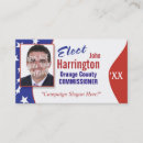 Search for election business cards Political