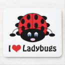 Recherche de mousepad coccinelle tapis souris Bande dessinée