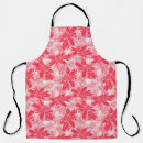 Search for flower red aprons Red and white