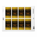Search for holiday business labels Gold