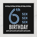 Recherche de black and blue invitations 6 ans