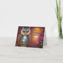 Search for steampunk birthday cards Owl