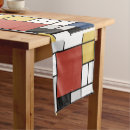 Search for geometric table runners Minimalist