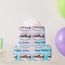 Search for trout wrapping paper Fisherman