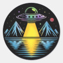 Search for saucer stickers Retro