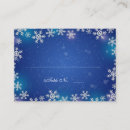 Search for snowflake place cards Elegant