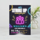 Recherche de boy bowling party invitations Amusons nous un peu