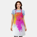 Search for smock art aprons Rainbow